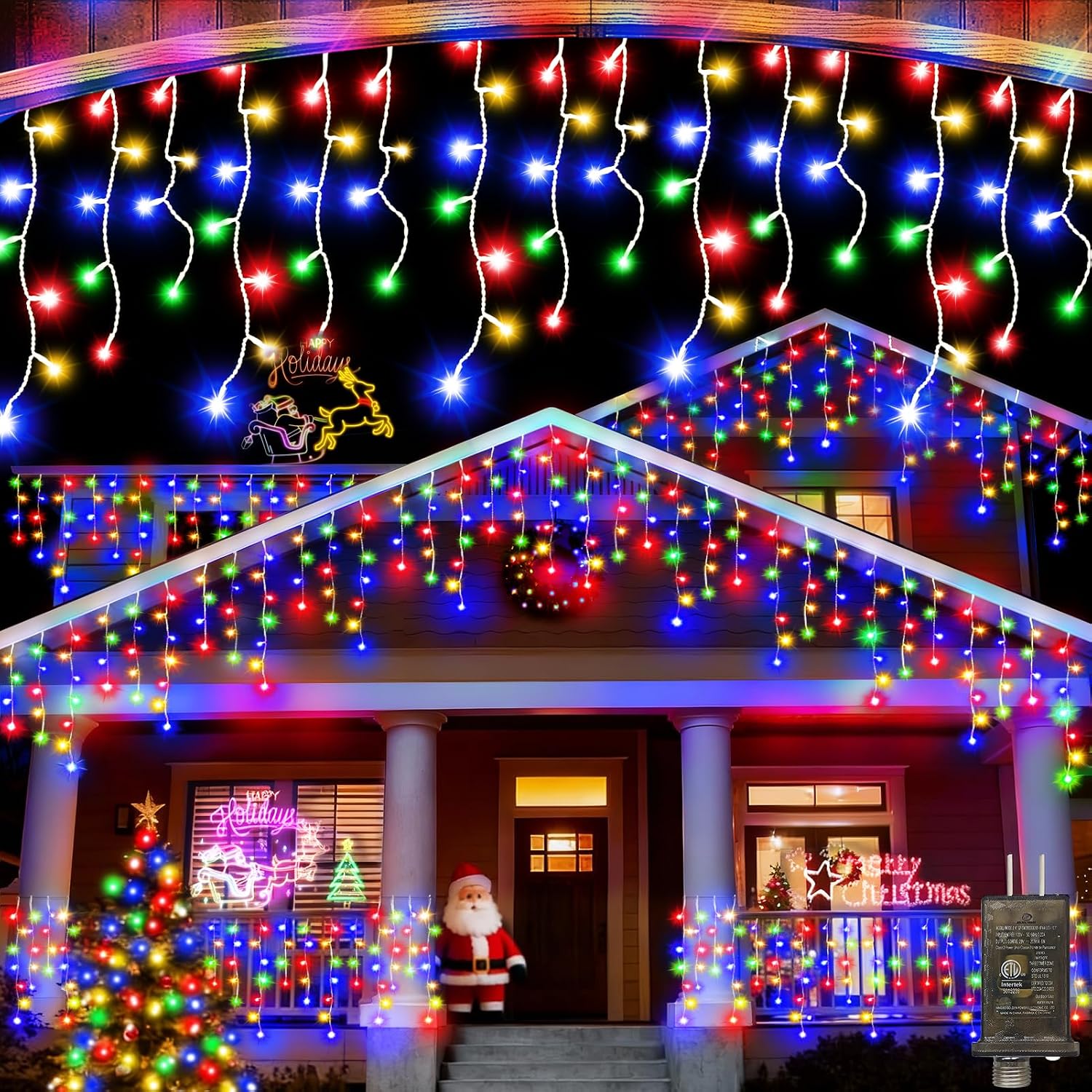 Lighting - 1280 LED Christmas String Lights, 131