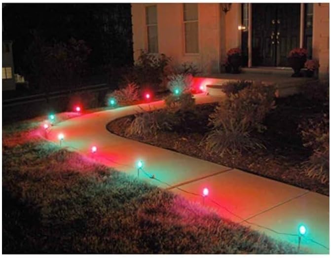 Lighting - Electric Pathway Lighting Set Featuring 10