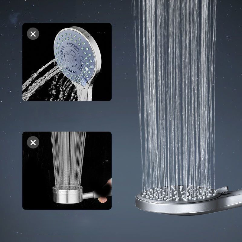 Black 5 Modes Shower Head Adju - đánh giá và giá High Pressure Shower Head Handheld