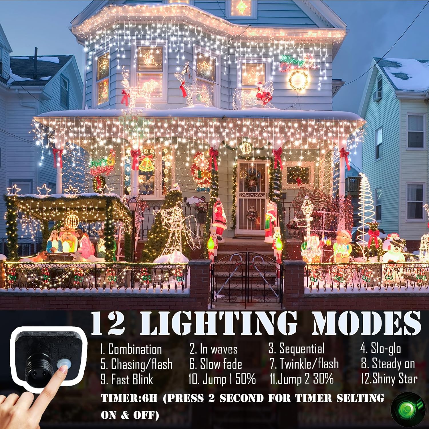 Outdoor Christmas String Light - đánh giá và giá Lighting