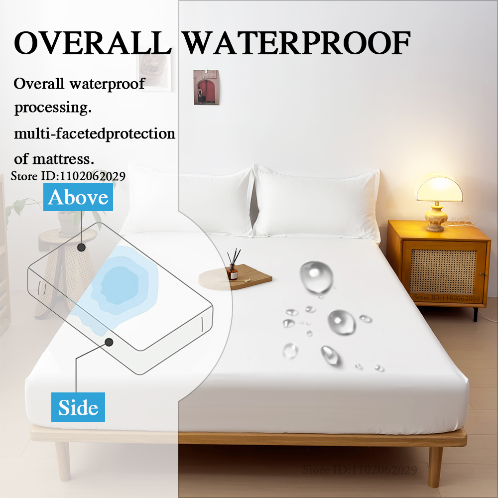 Waterproof Mattress Cover Bed  - đánh giá và giá Waterproof Mattress Protector Breathable