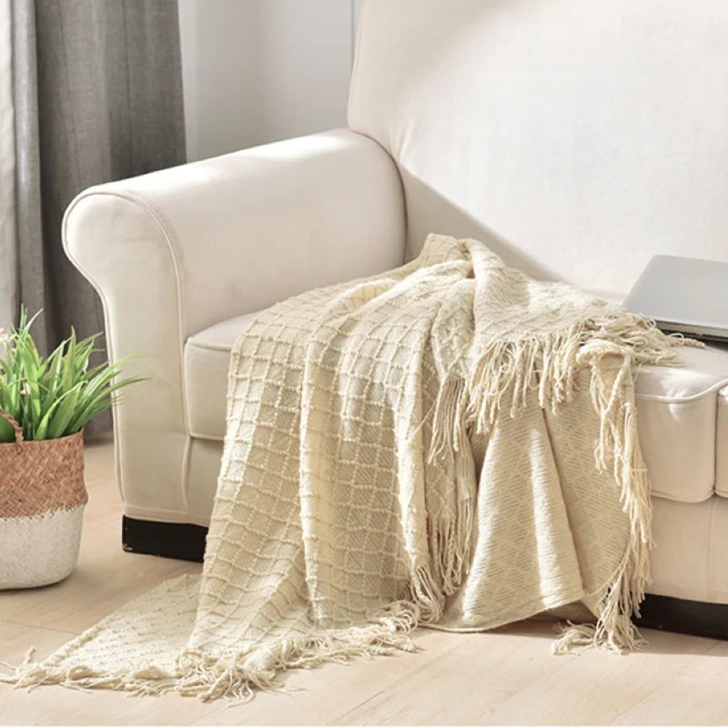 Mustard Yellow Textured Knit T - đánh giá và giá Boho Throw Blanket Fringe