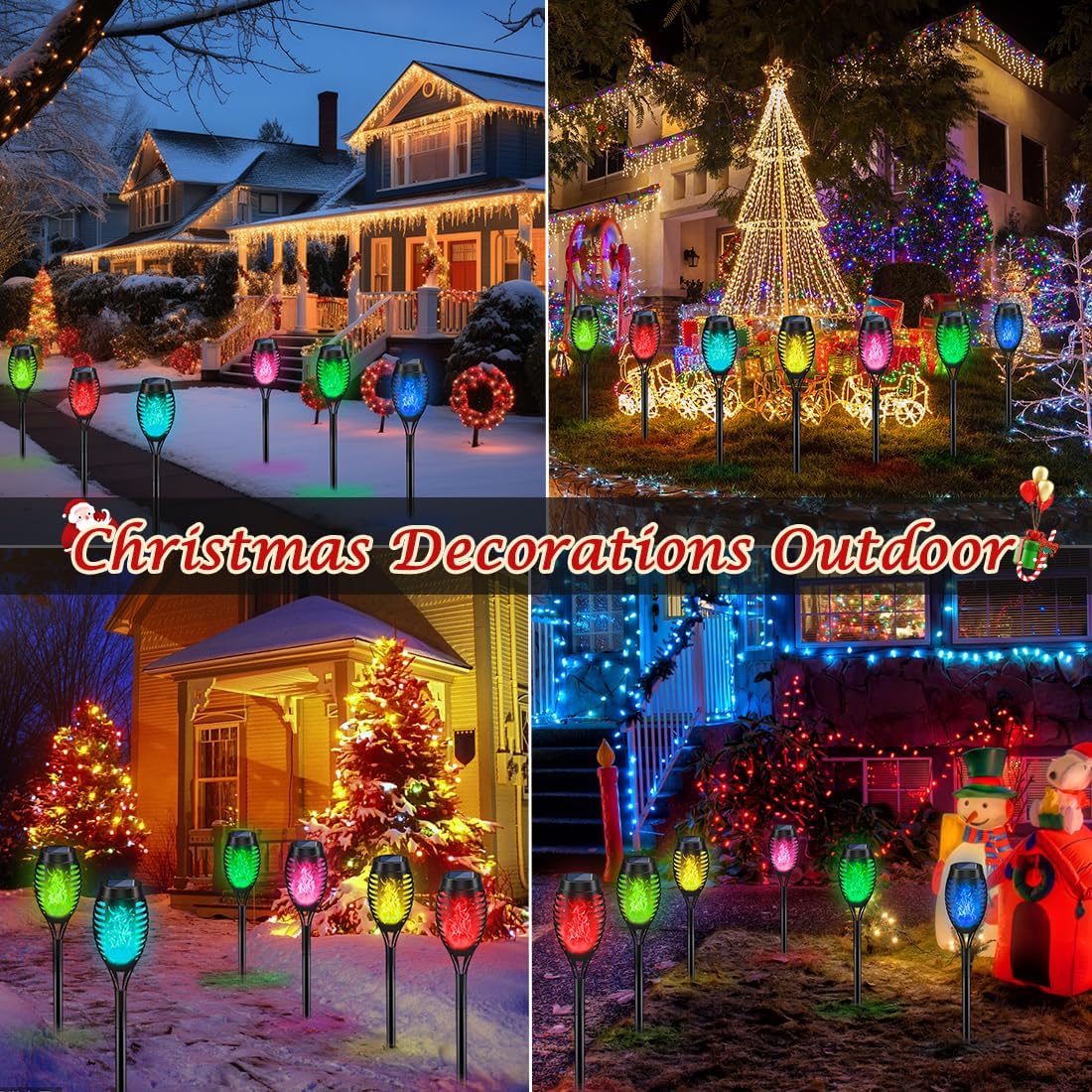 Solar Christmas Lights for Out - đánh giá và giá Lighting