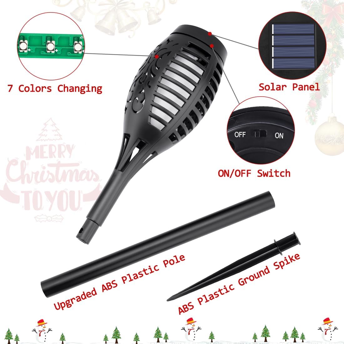 Solar Christmas Lights for Out - đánh giá và giá Lighting