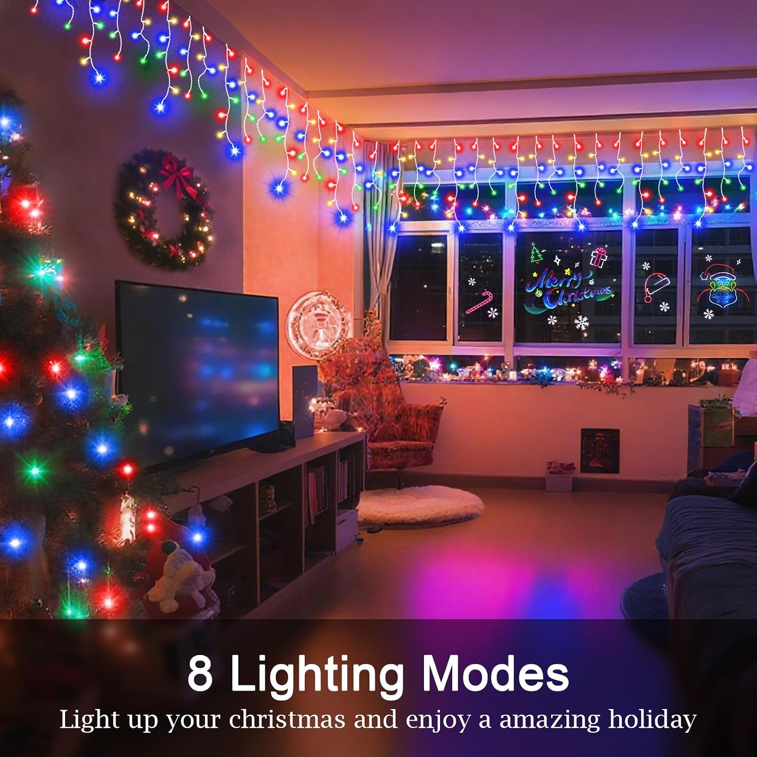 1280 LED Christmas String Ligh - đánh giá và giá Lighting