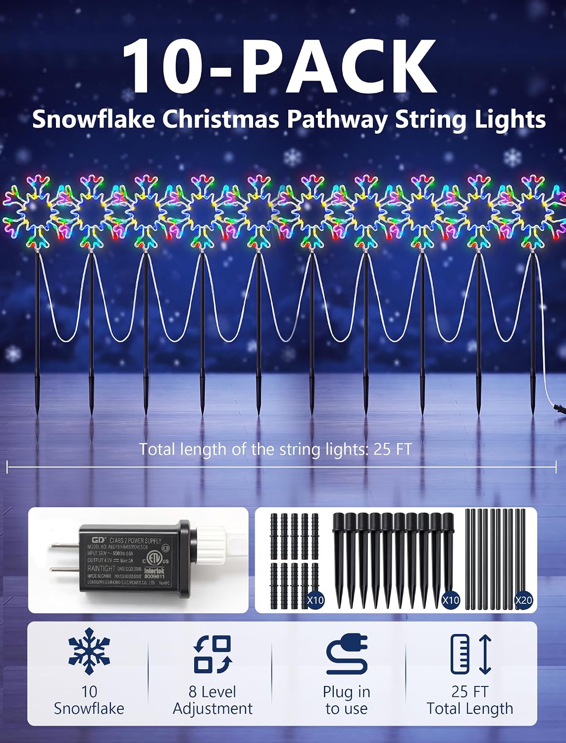 Christmas Snowflake Outdoor Pa - đánh giá và giá Lighting
