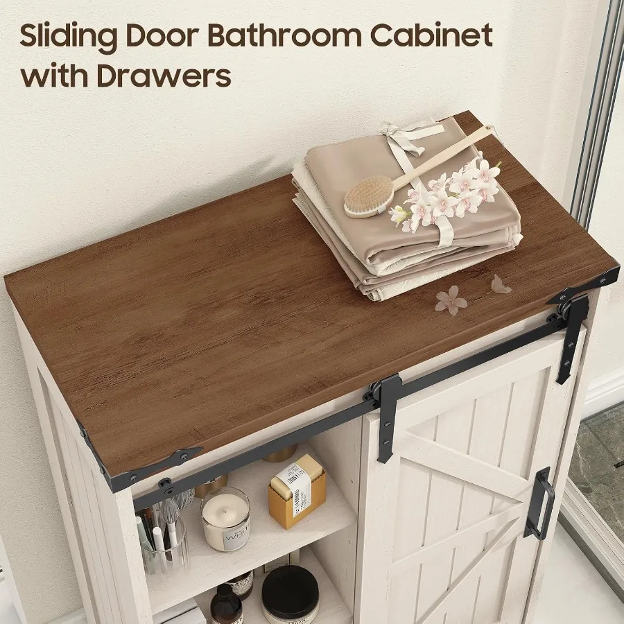 Farmhouse bathroom storage cab - đánh giá và giá Kitchen