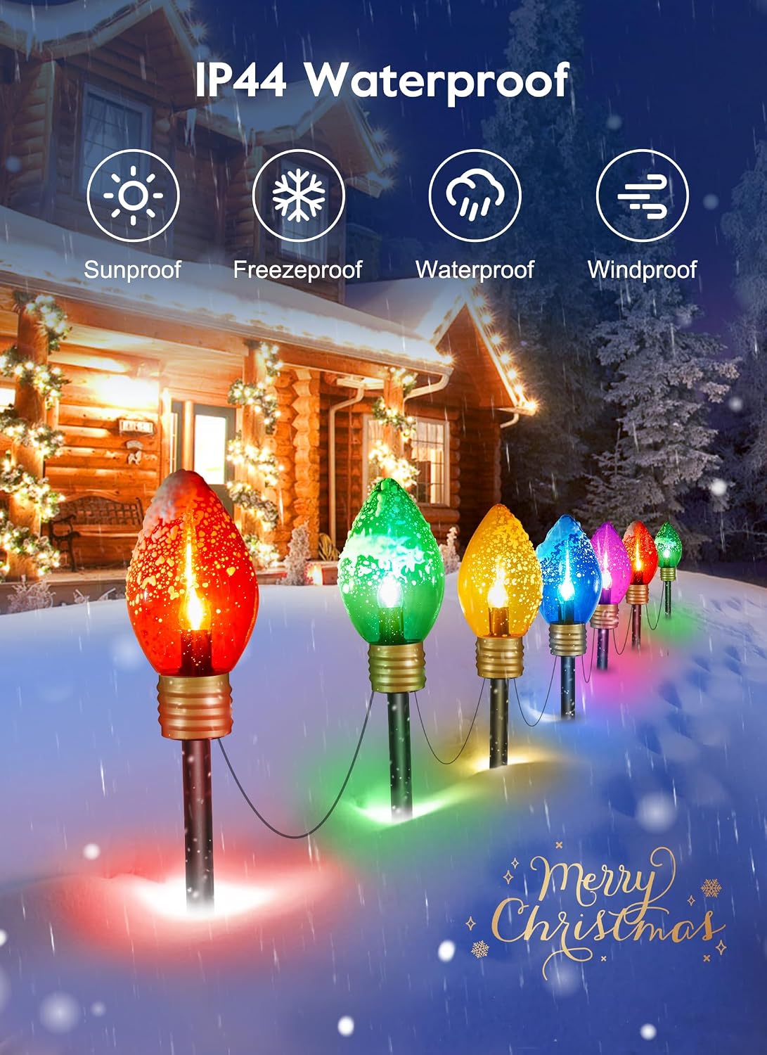 Outdoor Christmas Pathway Ligh - đánh giá và giá Lighting