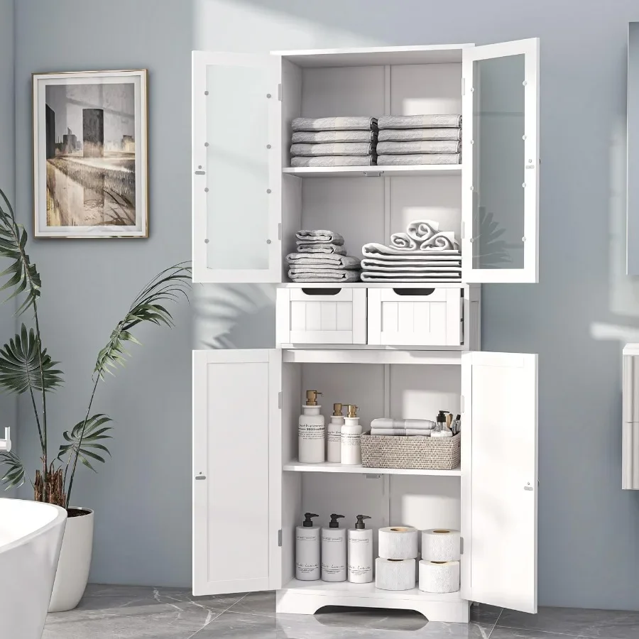 67 Tall Bathroom Storage Cabin - đánh giá và giá Storage & Organization