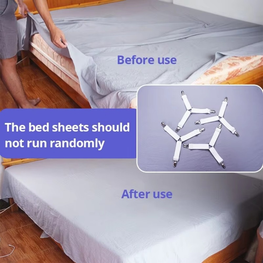 4Pcs/lot Bed Sheet Fasteners H - đánh giá và giá Waterproof Mattress Protector Breathable