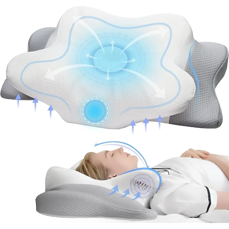 Odorless Orthopedic Memory Foa - đánh giá và giá Memory Foam Orthopedic Pillow Neck Pain