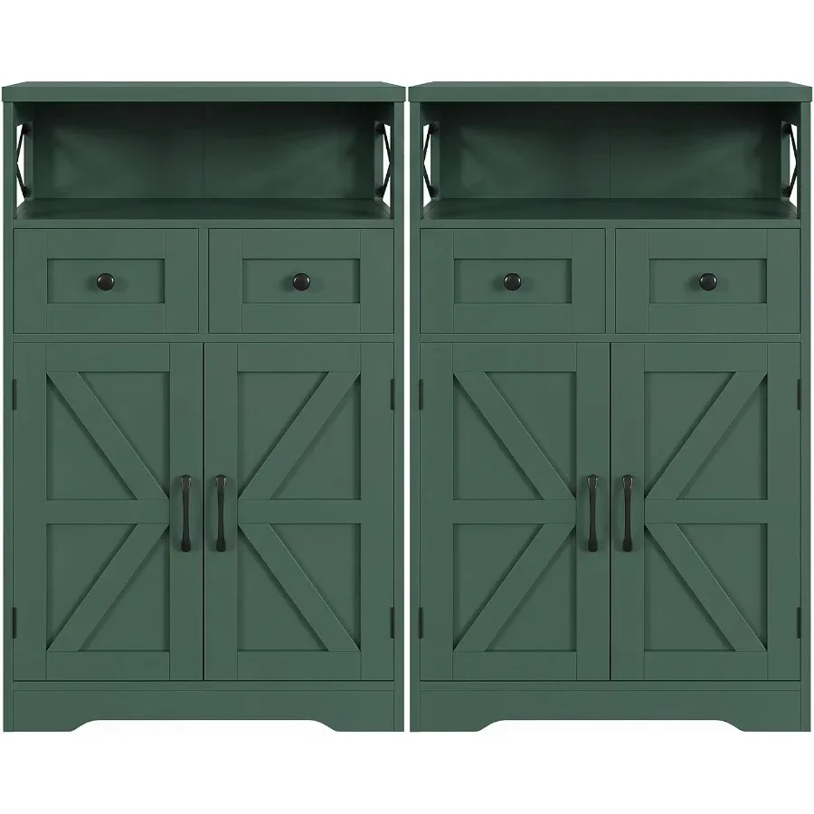 Farmhouse Storage Cabinet Set  - đánh giá và giá Kitchen