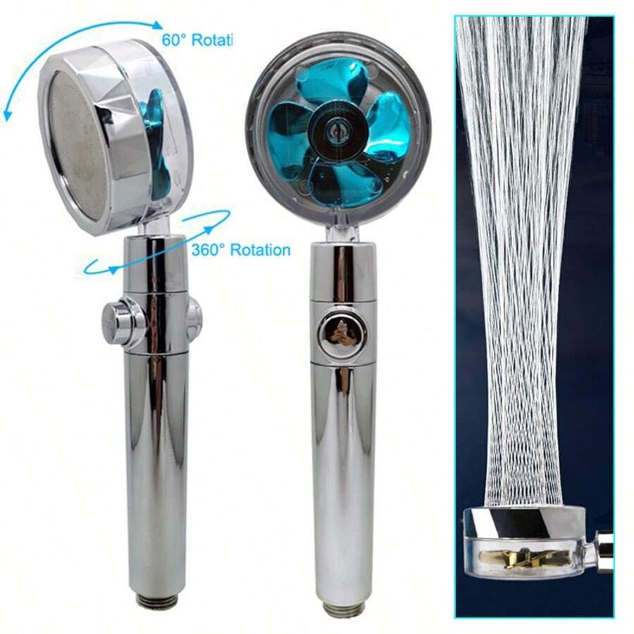 Propeller Driven Shower Head W - đánh giá và giá High Pressure Shower Head Handheld